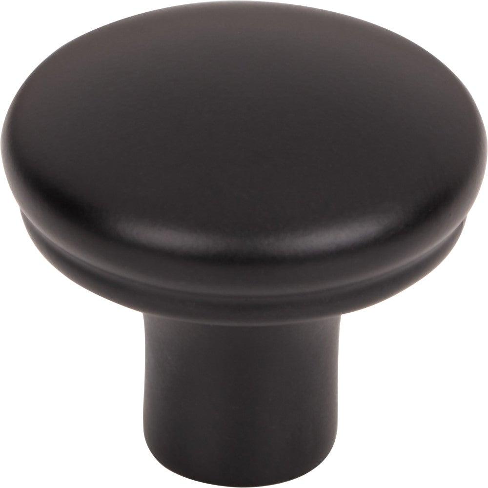 Julian Knob by Top Knobs - Flat Black - New York Hardware