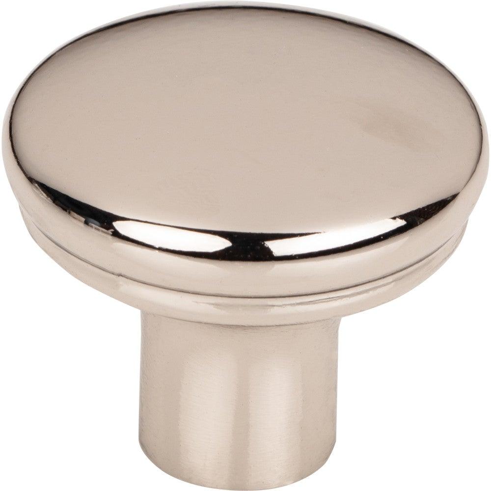 Julian Knob by Top Knobs - Polished Nickel - New York Hardware