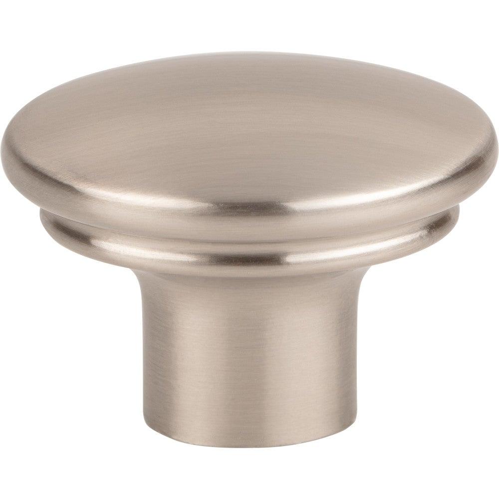 Julian Oval Knob by Top Knobs - Brushed Satin Nickel - New York Hardware