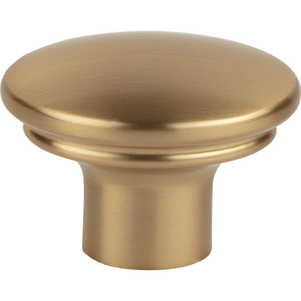 Julian Oval Knob by Top Knobs - Honey Bronze - New York Hardware