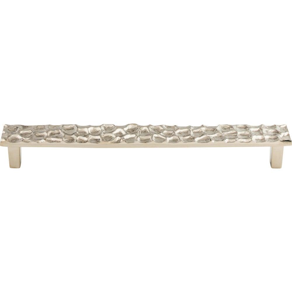 Cobblestone Pull by Top Knobs - Polished Nickel - New York Hardware