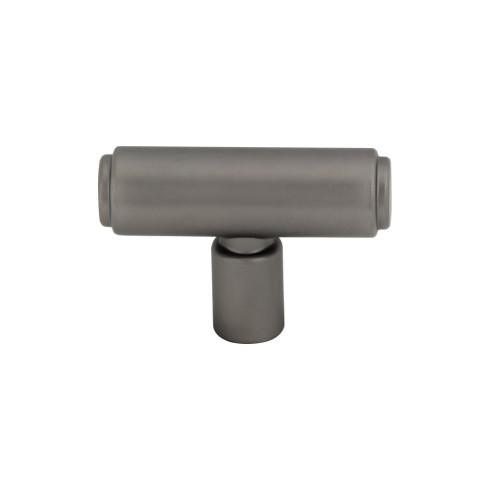 Clarence T-Knob by Top Knobs - Ash Gray - New York Hardware