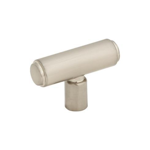 Clarence T-Knob by Top T-Knobs - Brushed Satin Nickel - New York Hardware