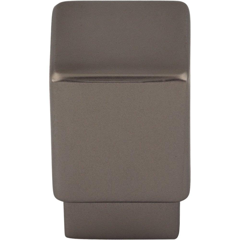 Tapered Squared Knob by Top Knobs - Ash Gray - New York Hardware
