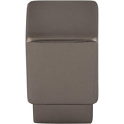 Tapered Squared Knob by Top Knobs - Ash Gray - New York Hardware