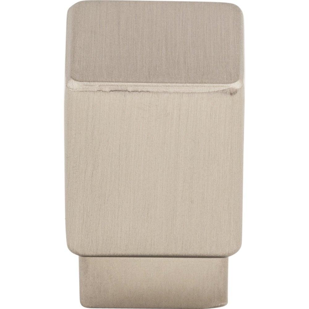 Tapered Squared Knob by Top Knobs - Brushed Satin Nickel - New York Hardware