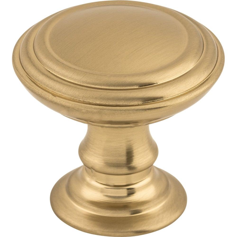Reeded Knob by Top Knobs - Honey Bronze - New York Hardware