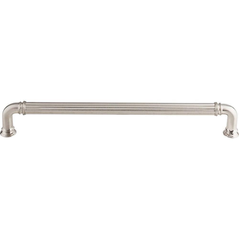 Reeded Appliance-Pull by Top Knobs - Brushed Satin Nickel - New York Hardware