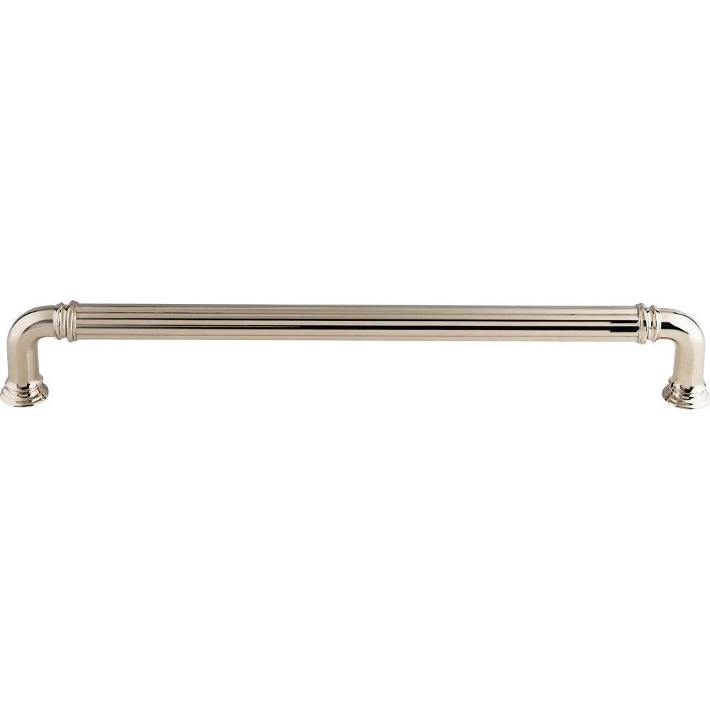 Reeded Appliance-Pull by Top Knobs - Polished Nickel - New York Hardware