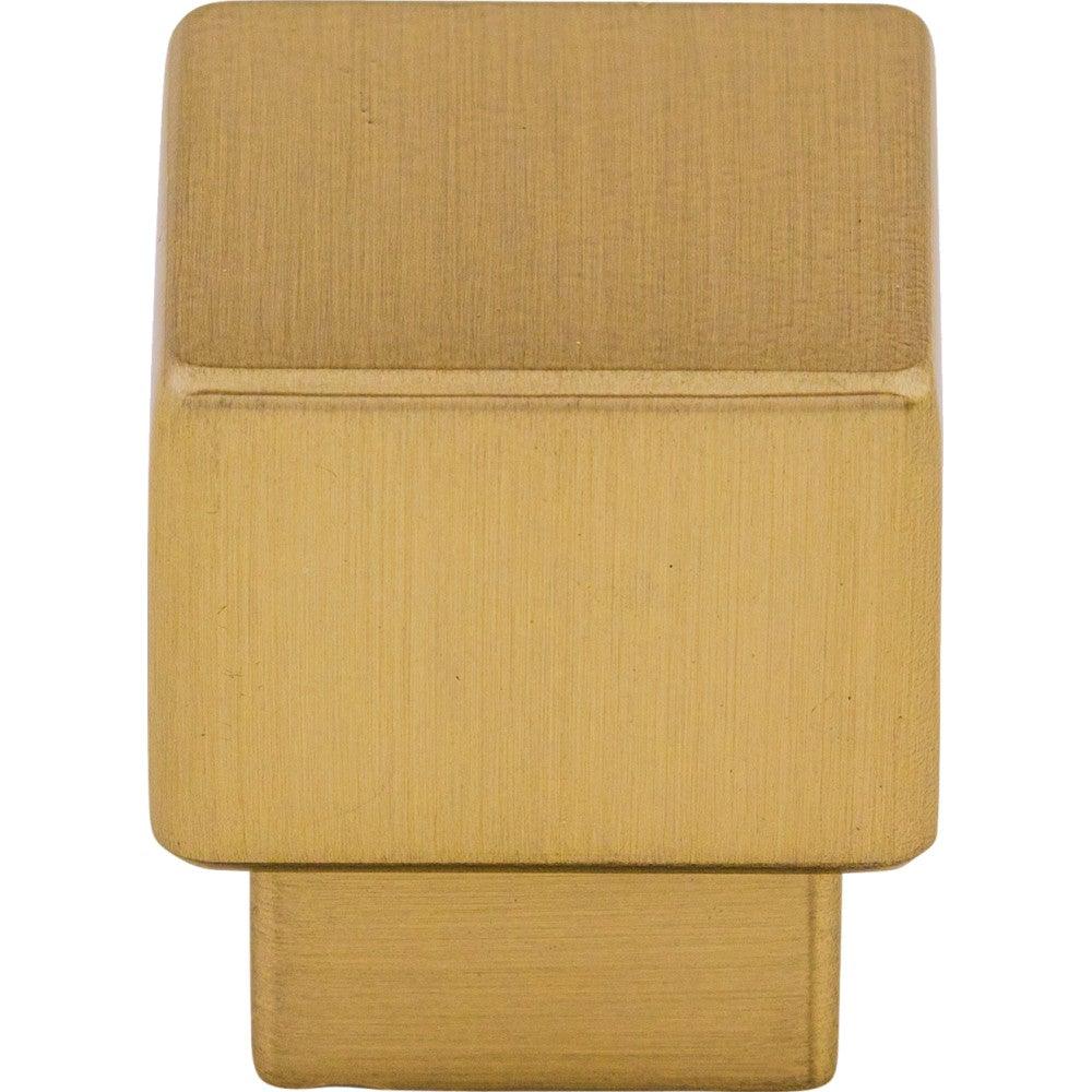 Tapered Squared Knob by Top Knobs - Honey Bronze - New York Hardware