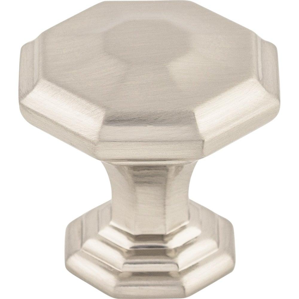 Chalet Knob by Top Knobs - Brushed Satin Nickel - New York Hardware