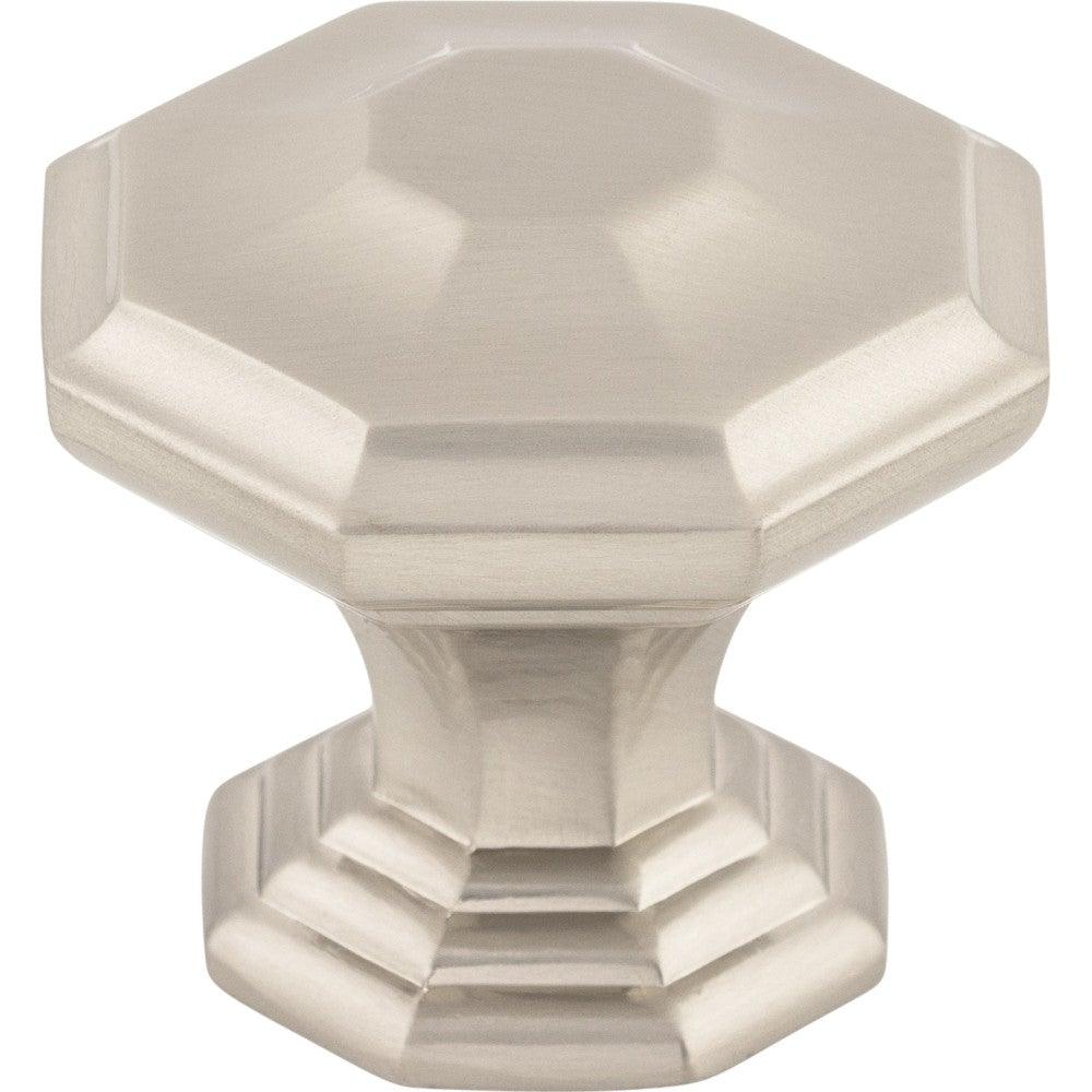 Chalet Knob by Top Knobs - Brushed Satin Nickel - New York Hardware