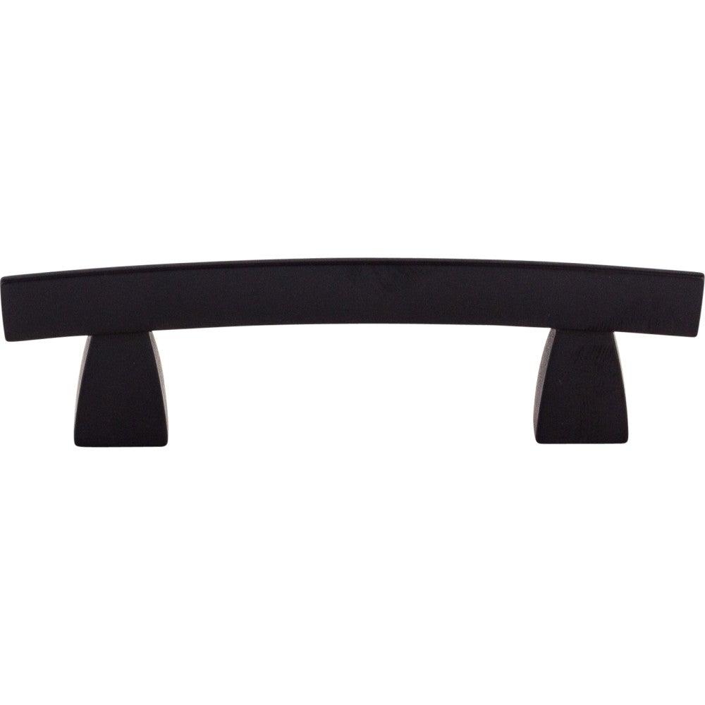Arched Pull by Top Knobs - Flat Black - New York Hardware