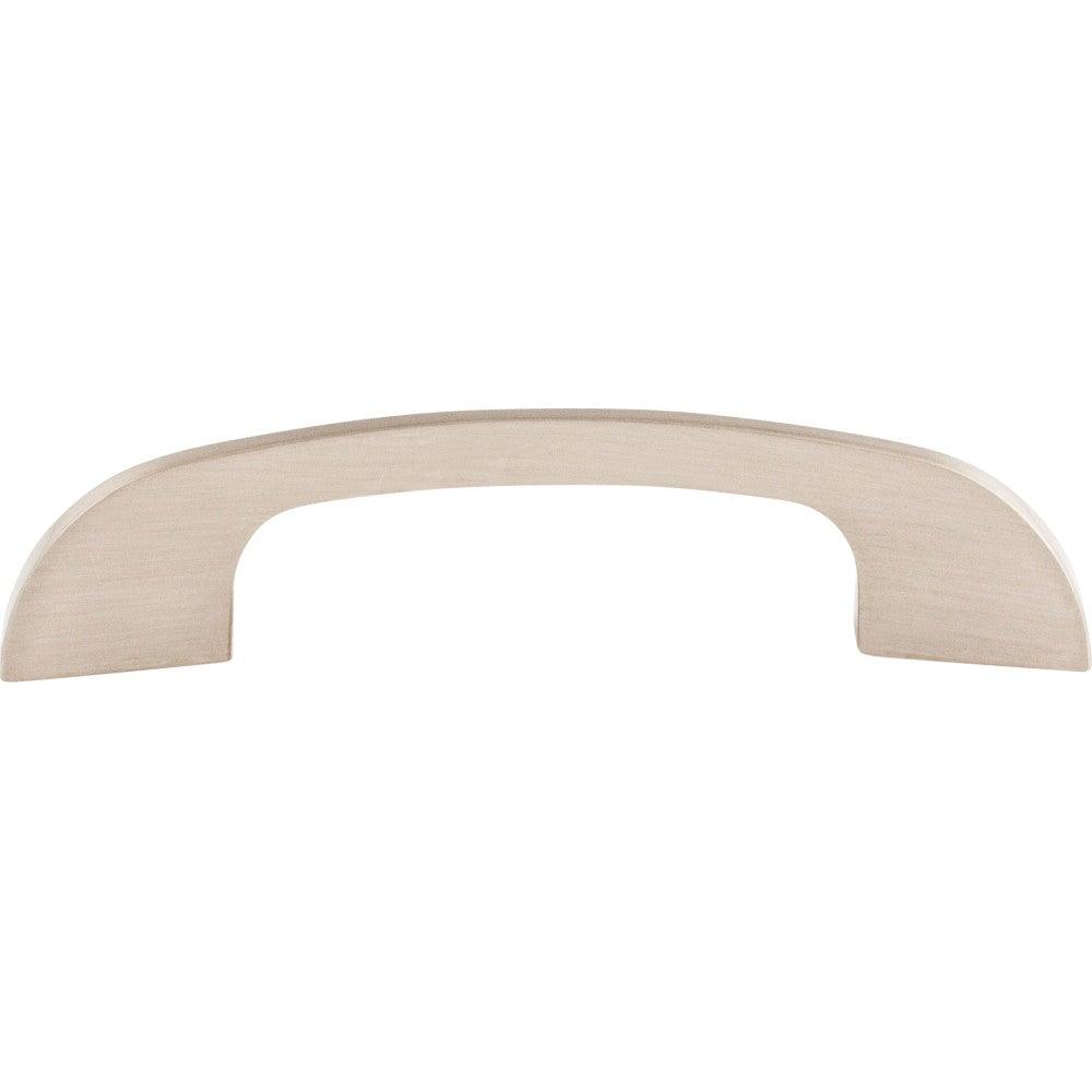 Curved Pull by Top Knobs - Brushed Satin Nickel - New York Hardware