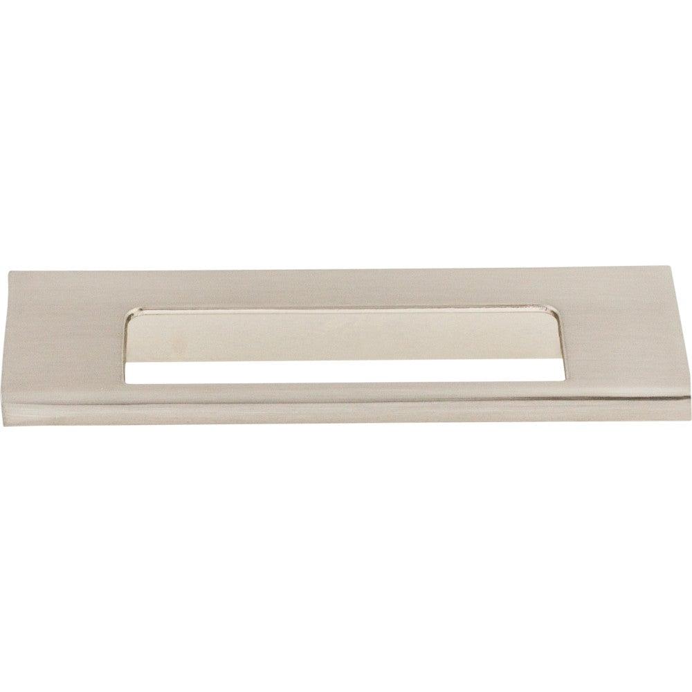 Europa Cut Out Tab Pull by Top Knobs - Brushed Satin Nickel - New York Hardware