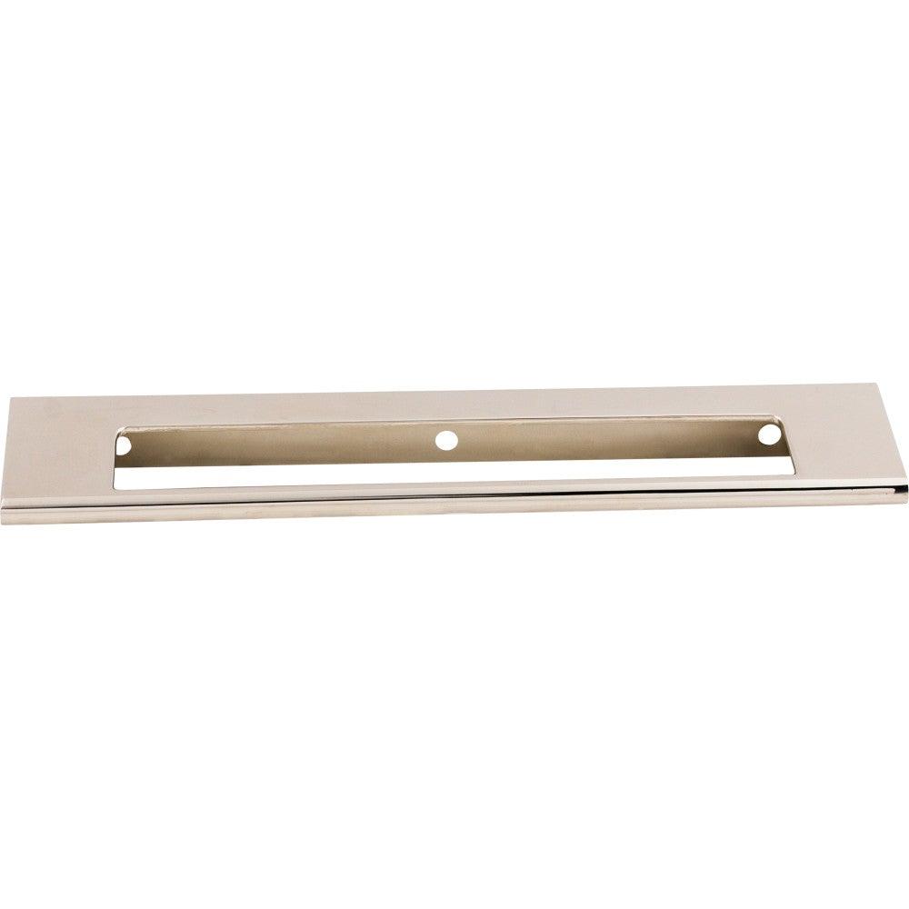 Europa Cut Out Tab Pull by Top Knobs - Polished Nickel - New York Hardware