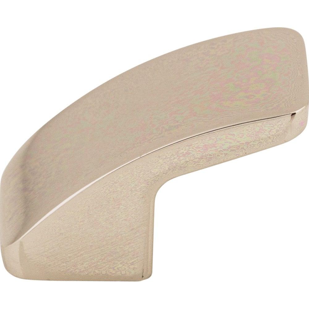 Thumb Knob by Top Knobs - Polished Nickel - New York Hardware