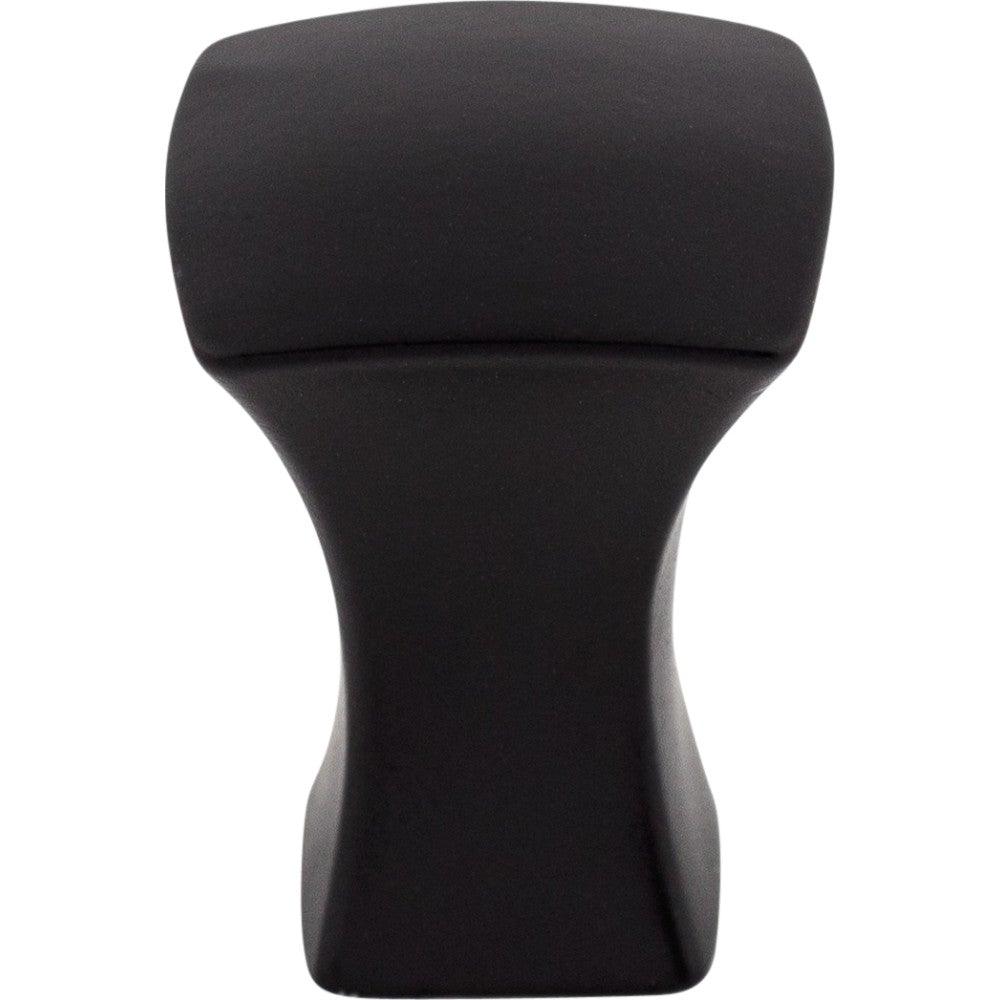 Glacier Knob by Top Knobs - Flat Black - New York Hardware