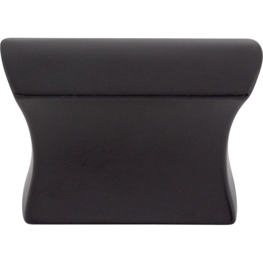 Glacier Knob by Top Knobs - Flat Black - New York Hardware