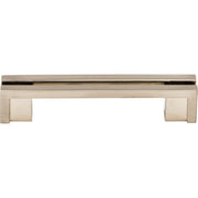 Flat Rail Pull by Top Knobs - Brushed Satin Nickel - New York Hardware
