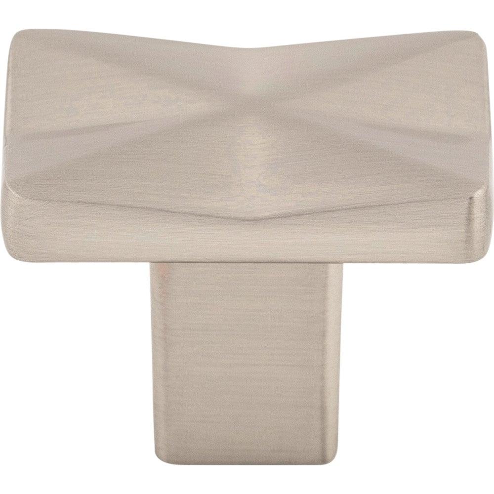 Quilted Knob by Top Knobs - Brushed Satin Nickel - New York Hardware