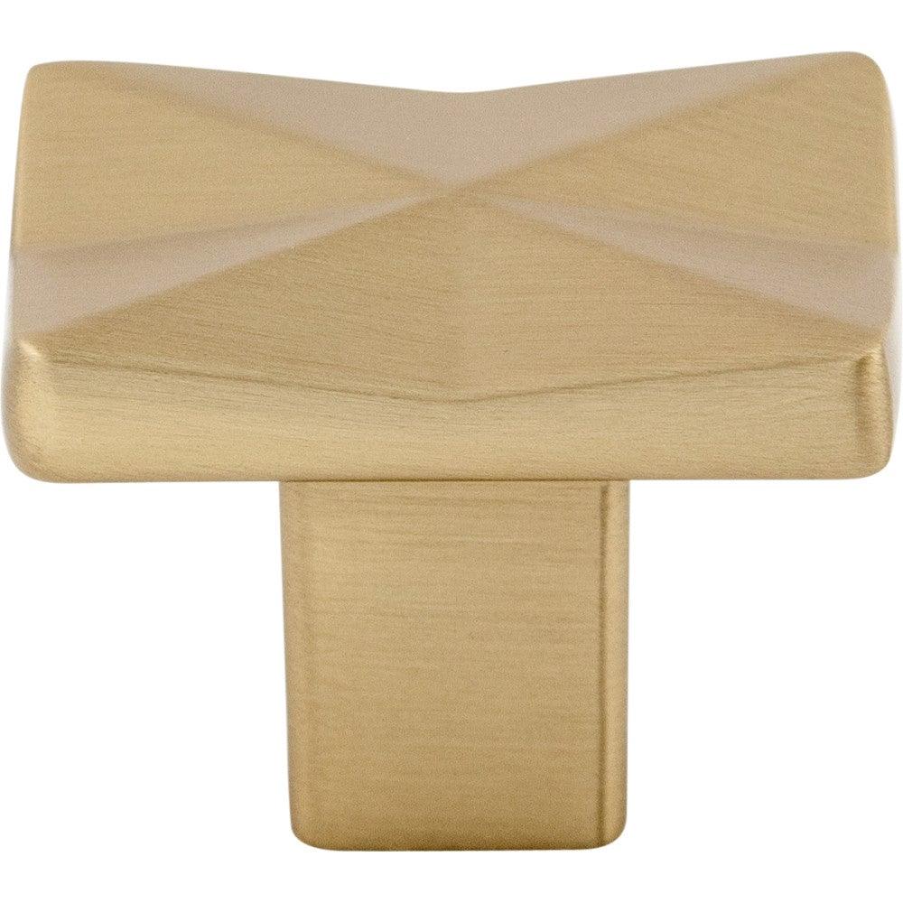 Quilted Knob by Top Knobs - Honey Bronze - New York Hardware