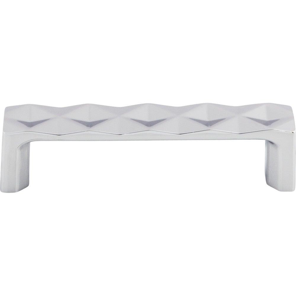 Quilted Pull by Top Knobs - Polished Chrome - New York Hardware