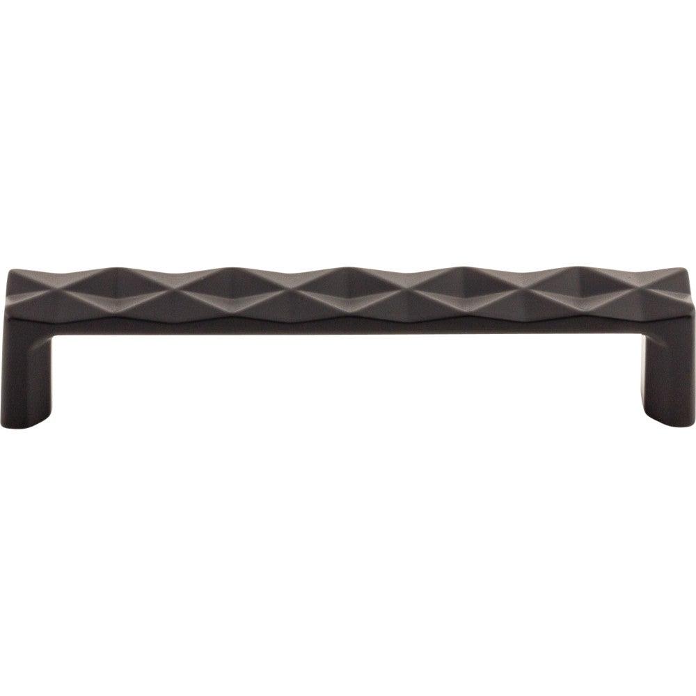 Quilted Pull by Top Knobs - Flat Black - New York Hardware