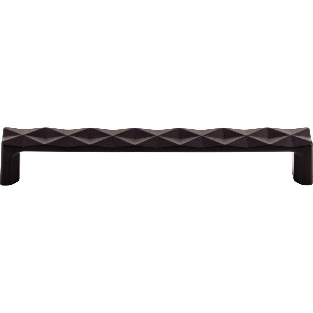 Quilted Pull by Top Knobs - Flat Black - New York Hardware
