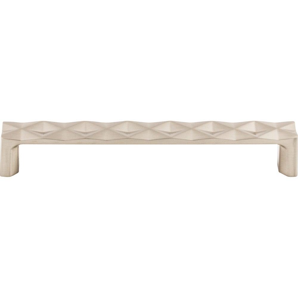Quilted Pull by Top Knobs - Brushed Satin Nickel - New York Hardware