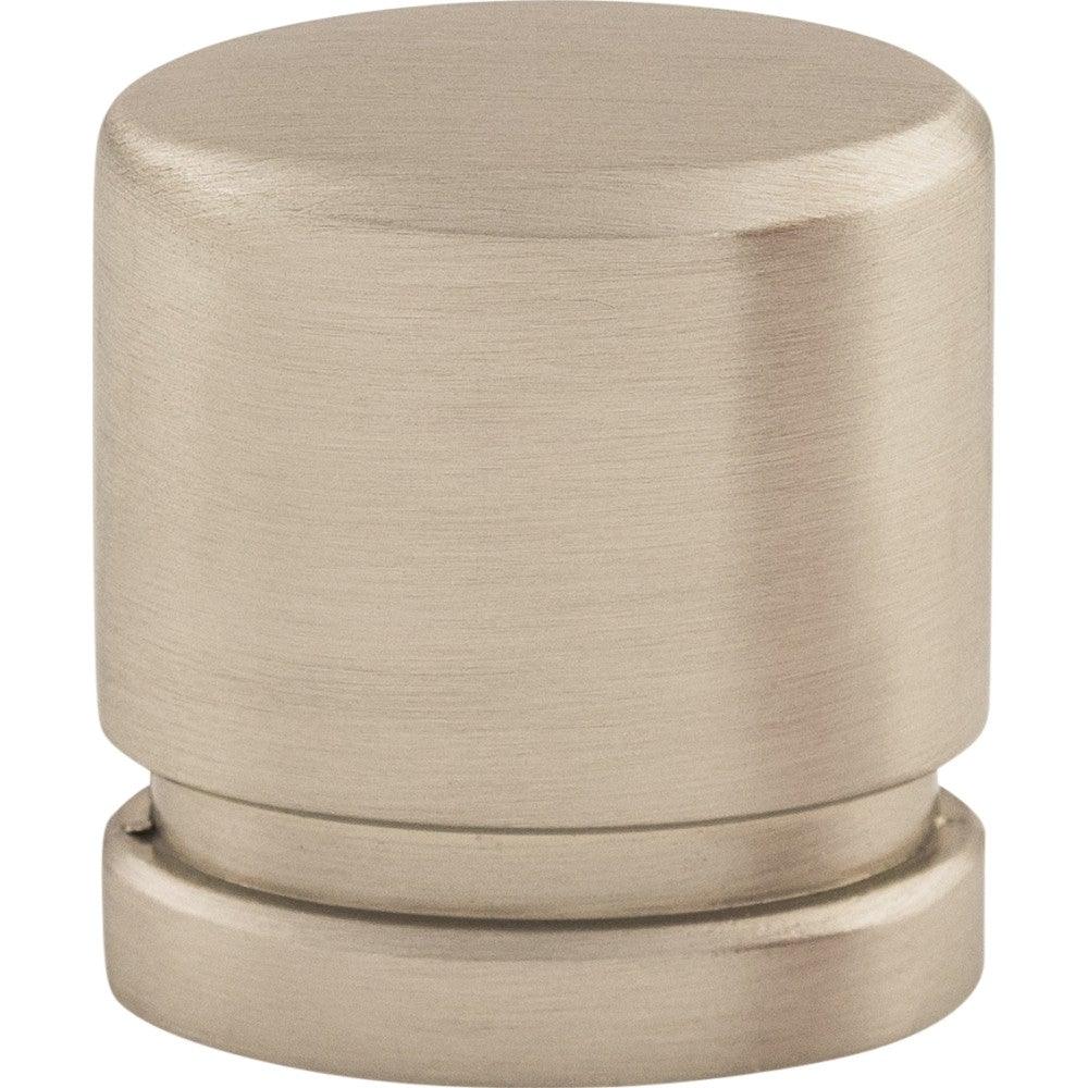 Oval Knob by Top Knobs - Brushed Satin Nickel - New York Hardware