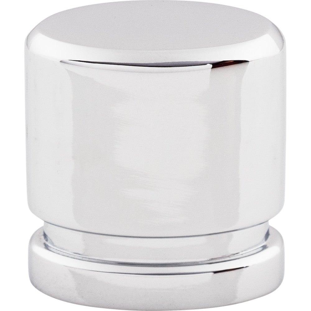 Oval Knob by Top Knobs - Polished Chrome - New York Hardware