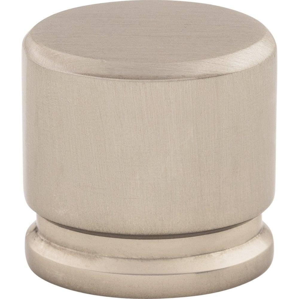 Oval Knob by Top Knobs - Brushed Satin Nickel - New York Hardware
