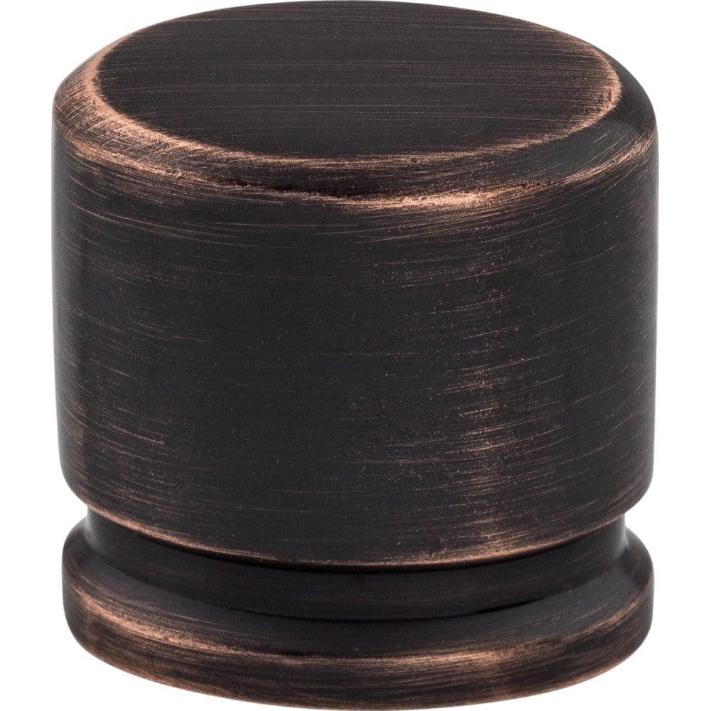 Oval Knob by Top Knobs - Tuscan Bronze - New York Hardware