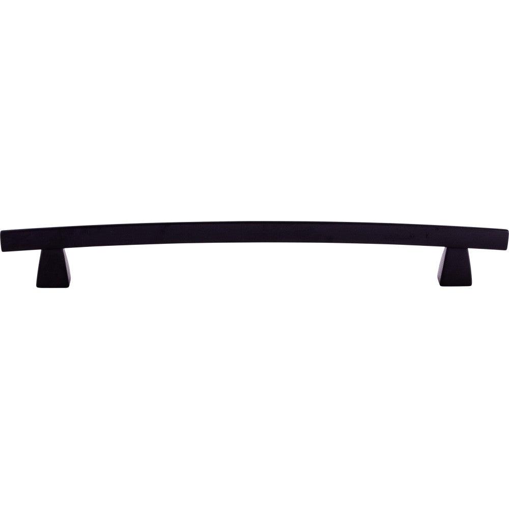 Arched Pull by Top Knobs - Flat Black - New York Hardware