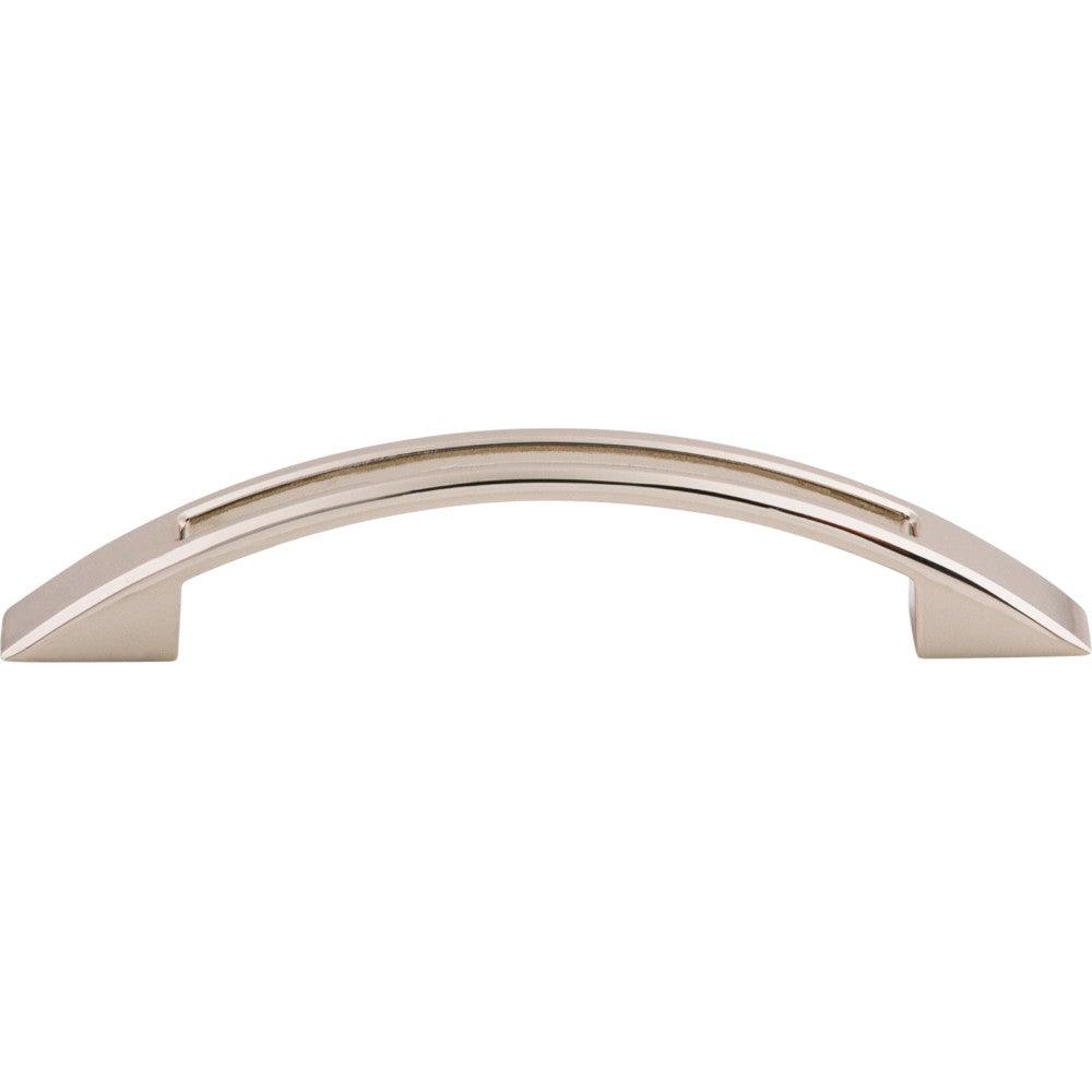 Tango Cut Out Pull by Top Knobs - Polished Nickel - New York Hardware