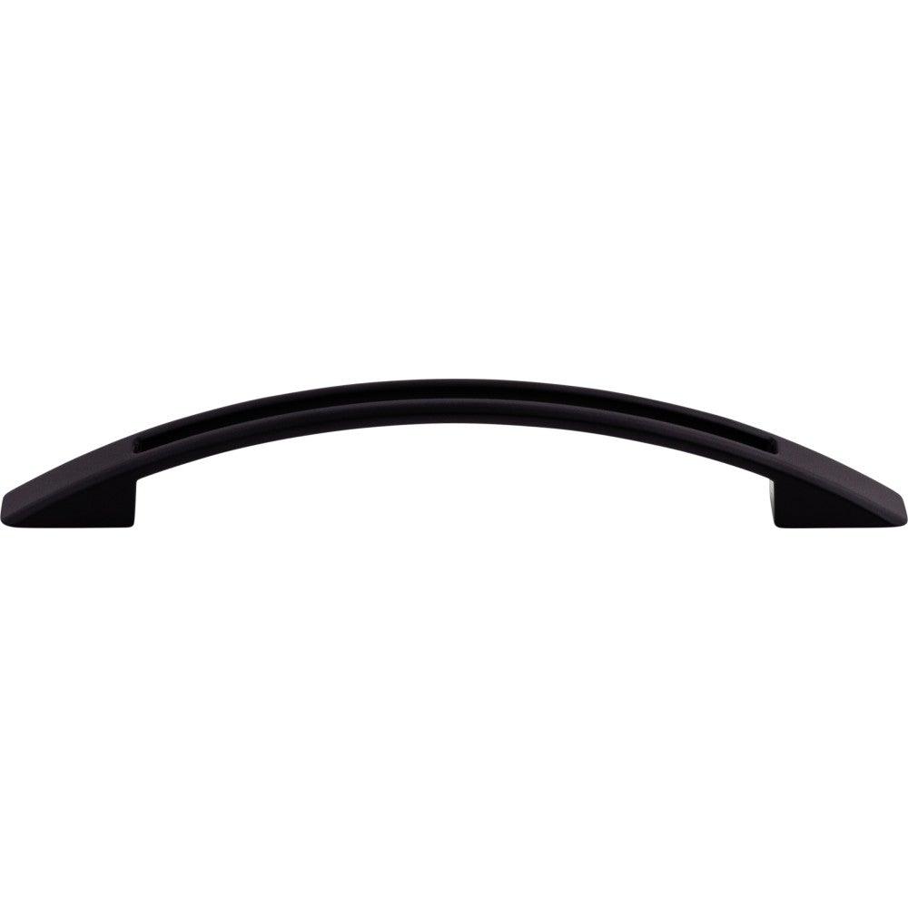 Tango Cut Out Pull by Top Knobs - Flat Black - New York Hardware