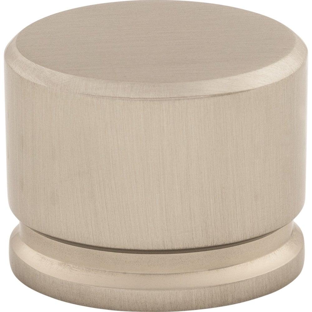 Oval Knob by Top Knobs - Brushed Satin Nickel - New York Hardware