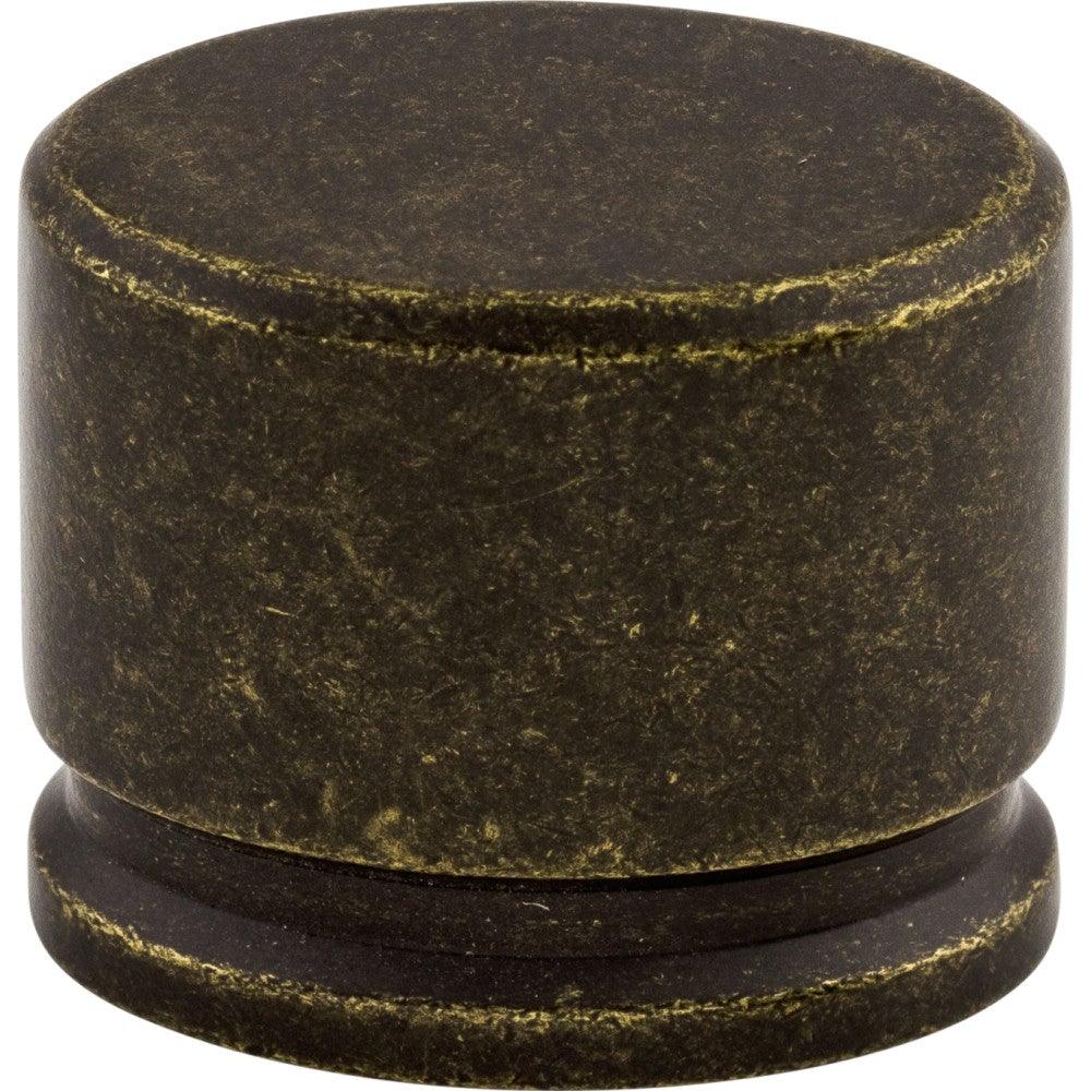 Oval Knob by Top Knobs - German Bronze - New York Hardware