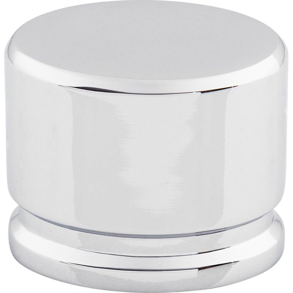 Oval Knob by Top Knobs - Polished Chrome - New York Hardware