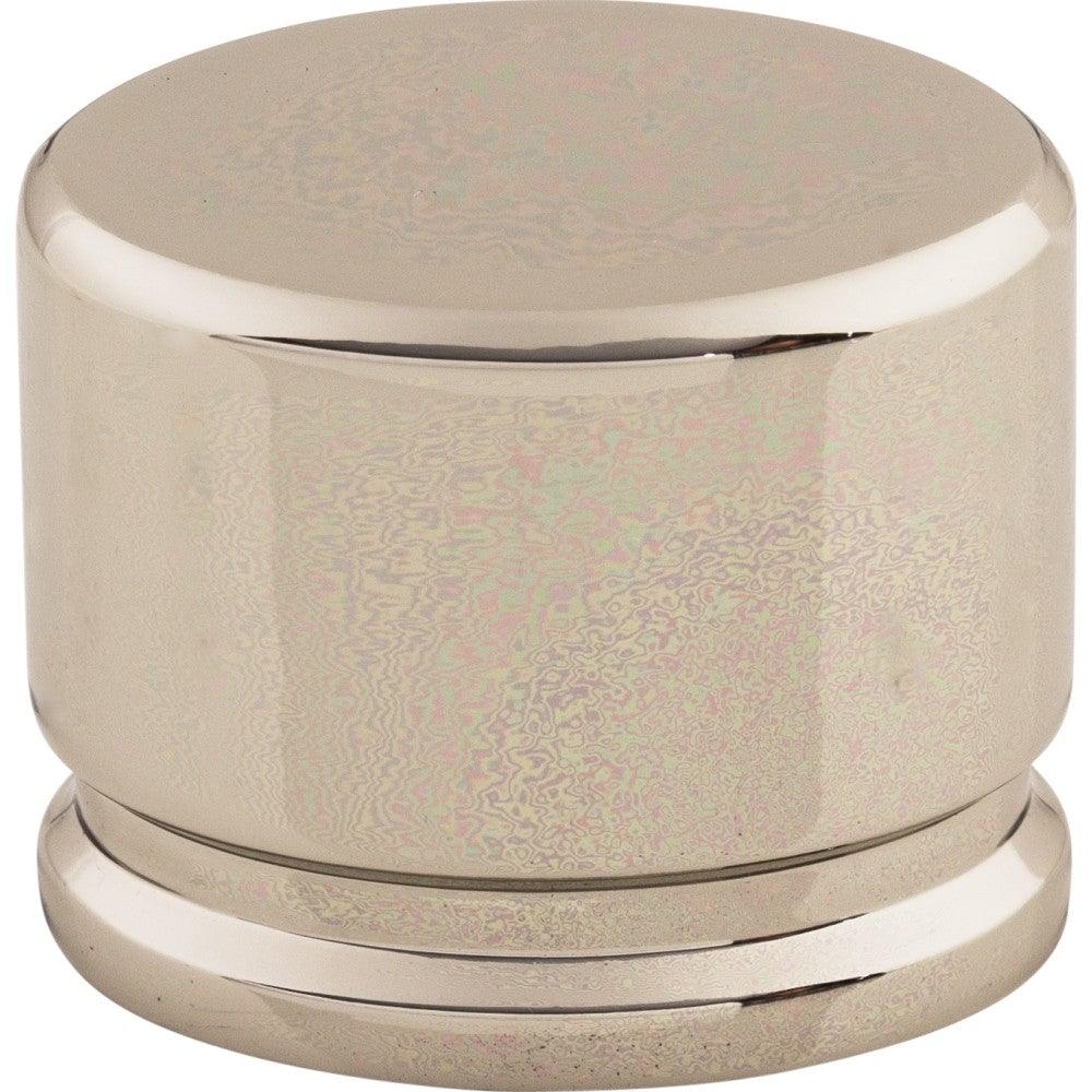Oval Knob by Top Knobs - Polished Nickel - New York Hardware