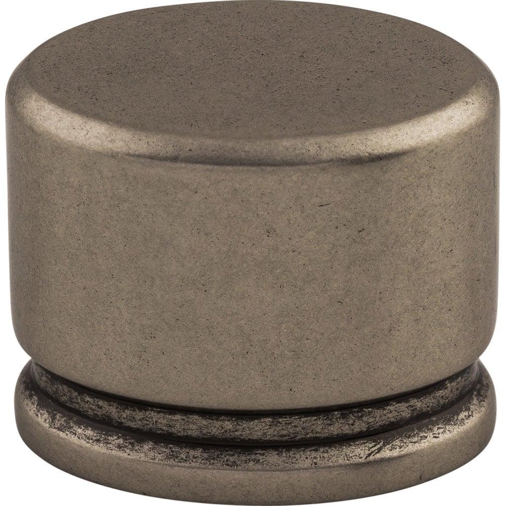 Oval Knob by Top Knobs - Pewter Antique - New York Hardware