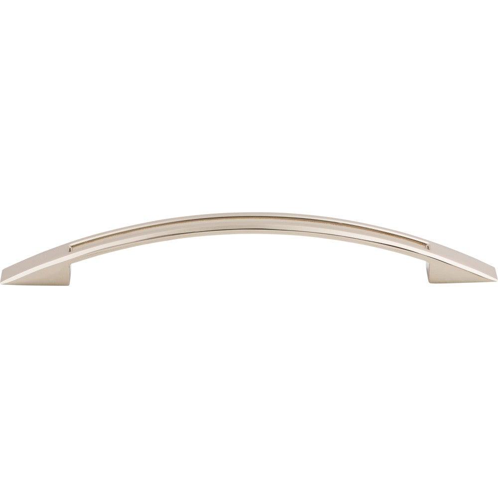 Tango Cut Out Pull by Top Knobs - Polished Nickel - New York Hardware