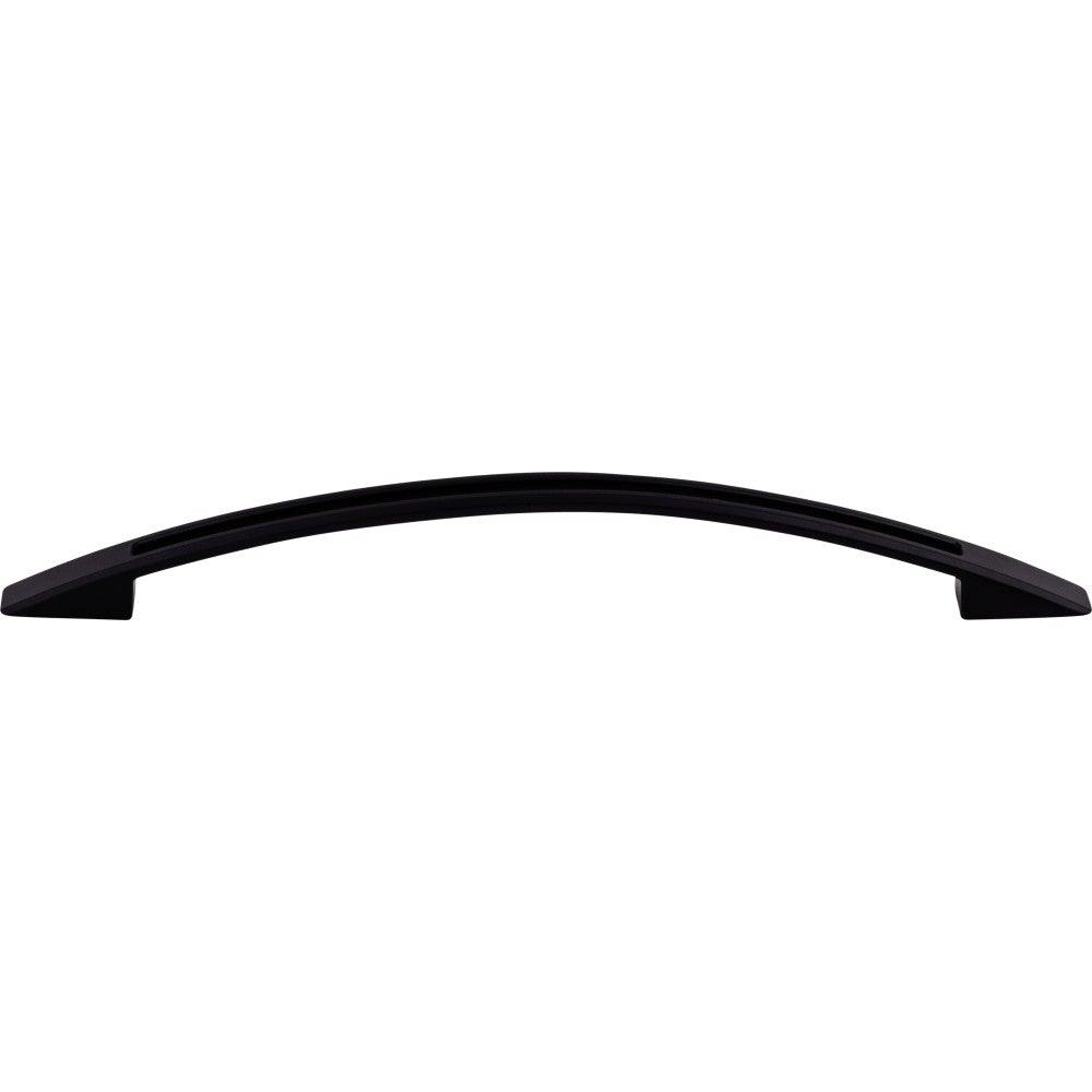 Tango Cut Out Pull by Top Knobs - Flat Black - New York Hardware
