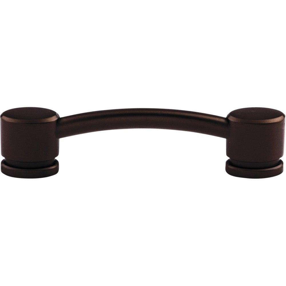 Oval Thin Pull by Top Knobs - Oil Rubbed Bronze - New York Hardware