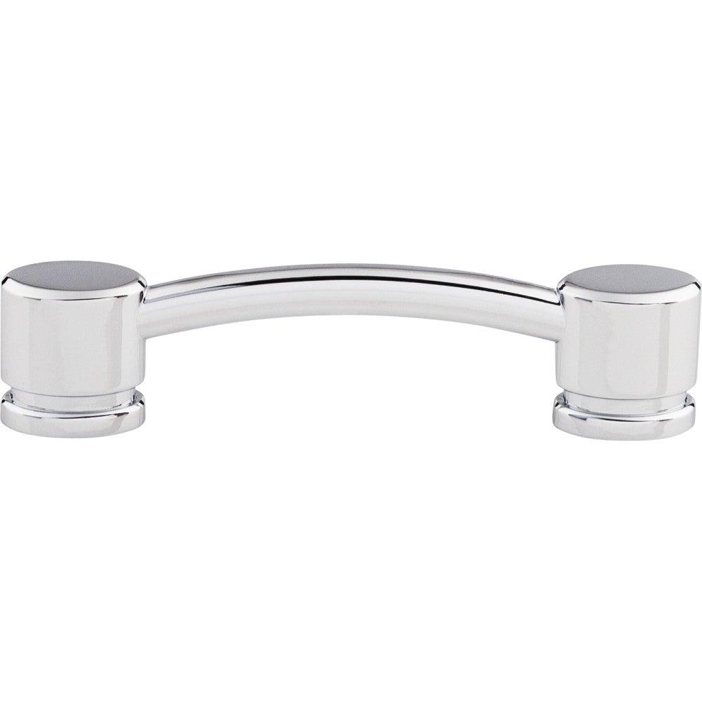 Oval Thin Pull by Top Knobs - Polished Chrome - New York Hardware