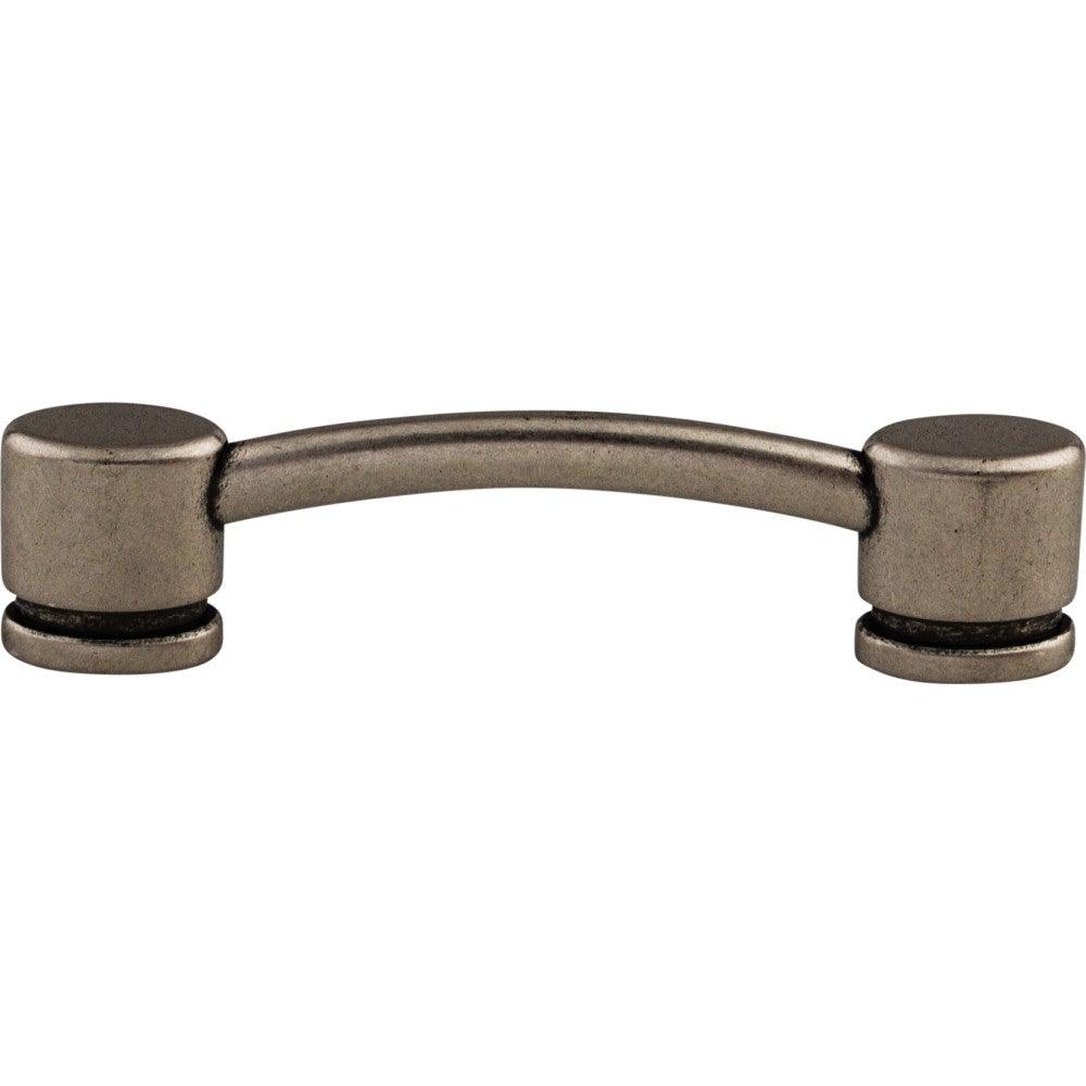 Oval Thin Pull by Top Knobs - Pewter Antique - New York Hardware
