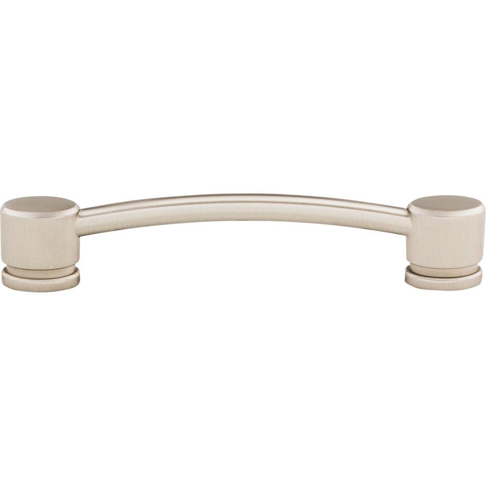 Oval Thin Pull by Top Knobs - Brushed Satin Nickel - New York Hardware