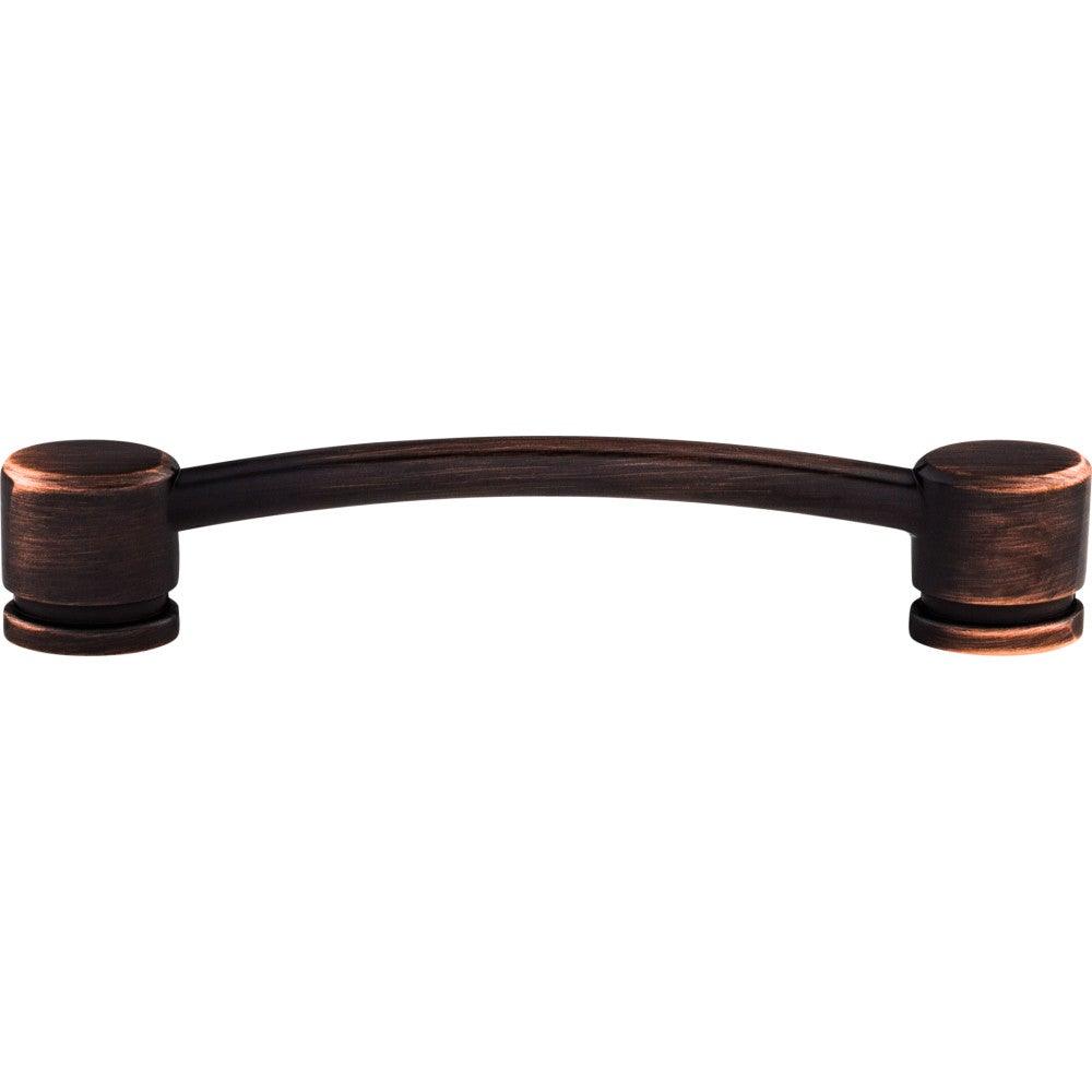 Oval Thin Pull by Top Knobs - Tuscan Bronze - New York Hardware