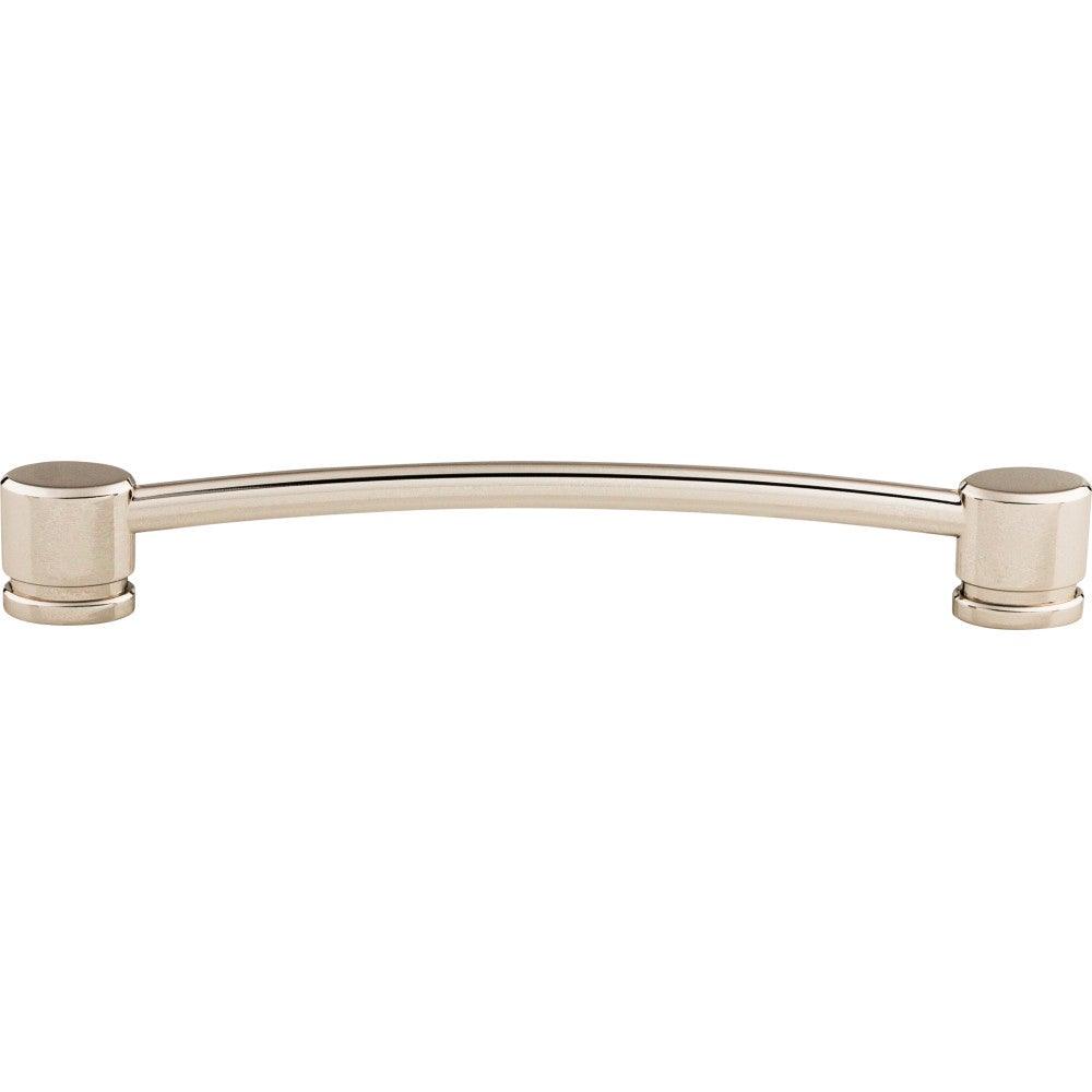 Oval Thin Pull by Top Knobs - Polished Nickel - New York Hardware